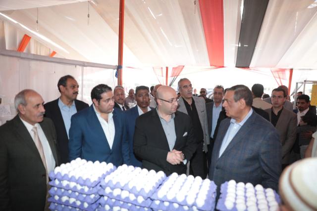 وزير التنمية المحلية والمحافظ يتفقدان معرض السلع بمدينة بني سويف الجديدة شرق النيل ضمن سلسلة معارض" أهلاً رمضان"