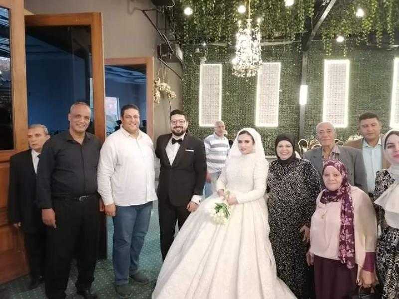بالصور.... حفل زفاف حسام وسهيلة