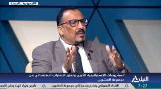 البستاني: المشروعات الاستراتيجية المصرية تجعلنا دولة مركزية في حركة التجارة العالمية