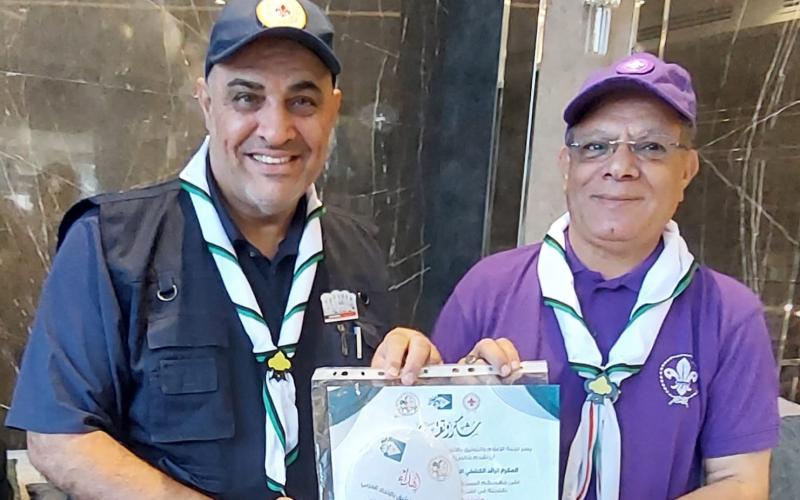 تكريم الزميل السيد عنتر في الكويت