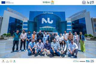 جامعة النيل تشارك في مسابقة ”يونى جرين” الوطنية لتعزيز روح الابتكار بين الشباب