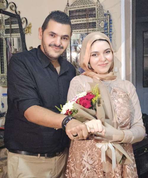 خطوبة الاعلاميه إسراء عاطف