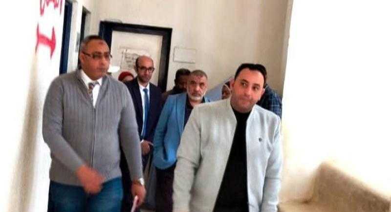 د محمد شريف داود يتفقد عدداً من مكاتب الصحة بالسويس