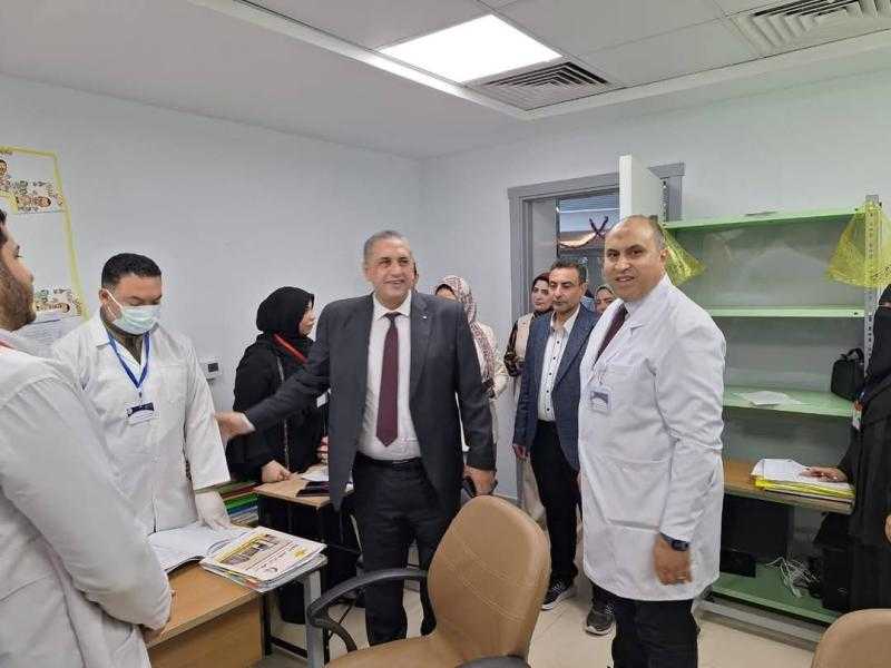 وكيل صحة كفرالشيخ يتفقد لمركز جراحة الأورام