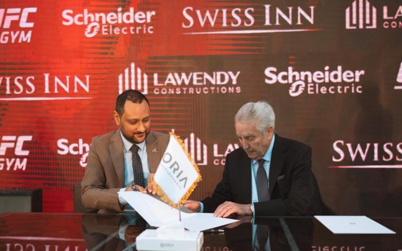 شركة أوريا ديفيلوبمنتس تعلن عن شراكتها مع فندق Swiss Inn لإطلاق أولى الوحدات الفندقية بمشروع ”علامات”