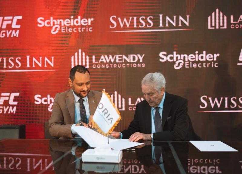 شركة أوريا ديفيلوبمنتس تعلن عن شراكتها مع فندق Swiss Inn لإطلاق أولى الوحدات الفندقية بمشروع ”علامات”