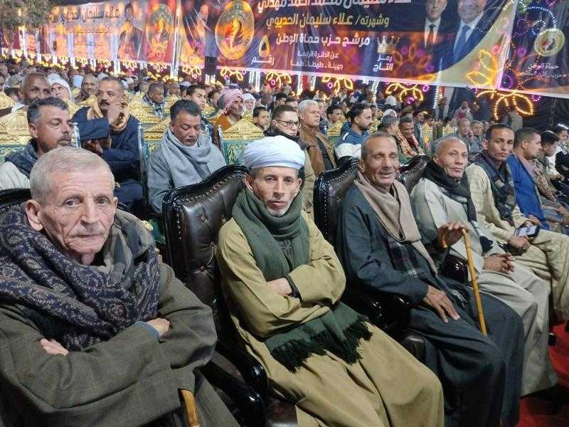 مؤتمر دعم النائب علاء سليمان الحديوي يجمع قيادات حزب حماة الوطن ورموز طهطا وطما وجهينة في مشهد انتخابي غير مسبوق
