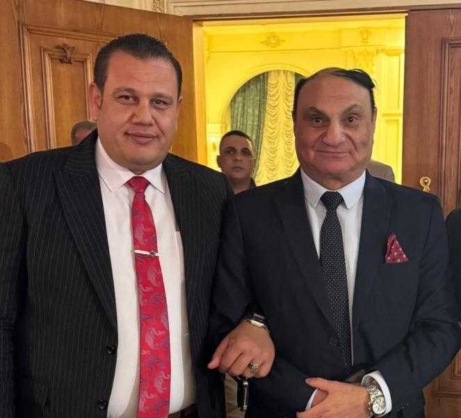 المستشار عطية الفقي يهنئ اللواء رأفت الفقي بمناسبة زفاف نجله