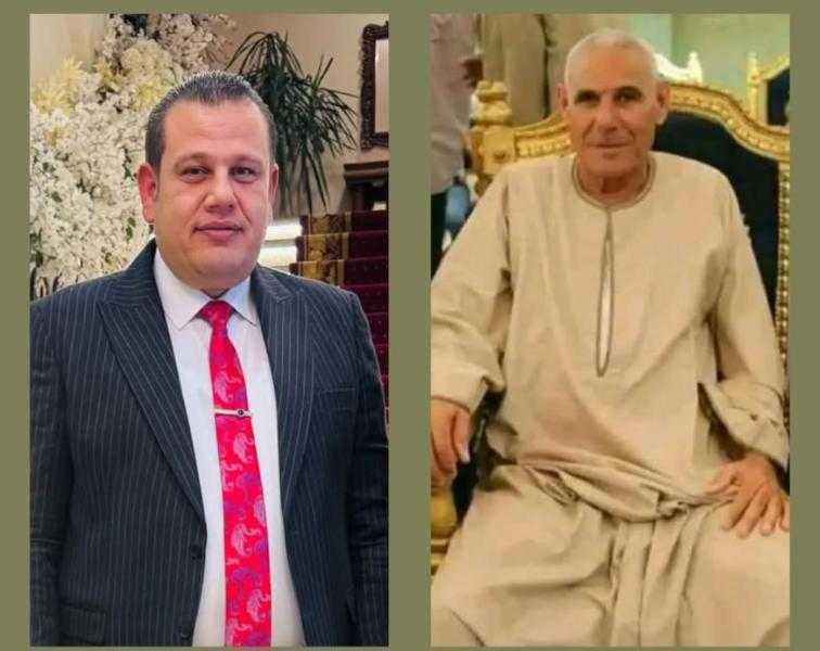 المستشار عطية الفقي يهنئ الحاج شاهين الفقي للتجديد الثقه له عمدة للفقهاء القبلية