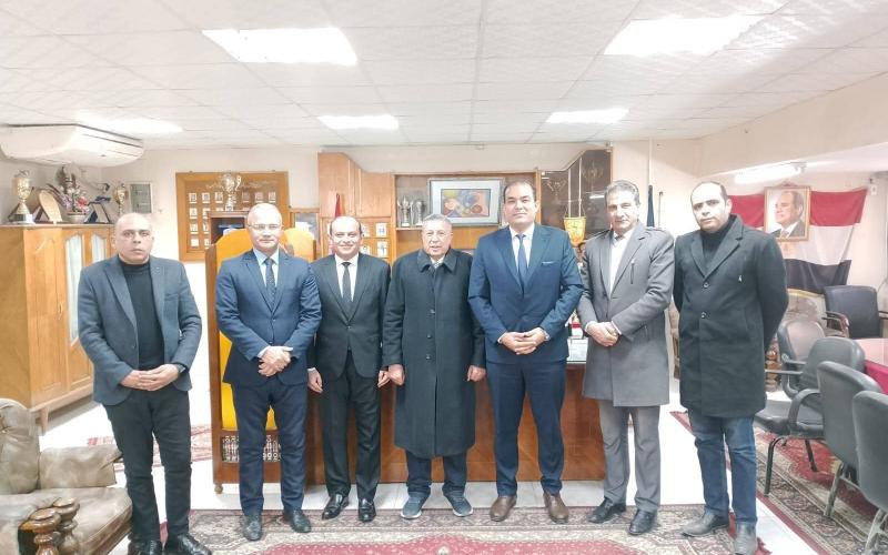 مدير تعليم البحيرة يستقبل دكتور وائل هراس وكيل المديرية الجديد
