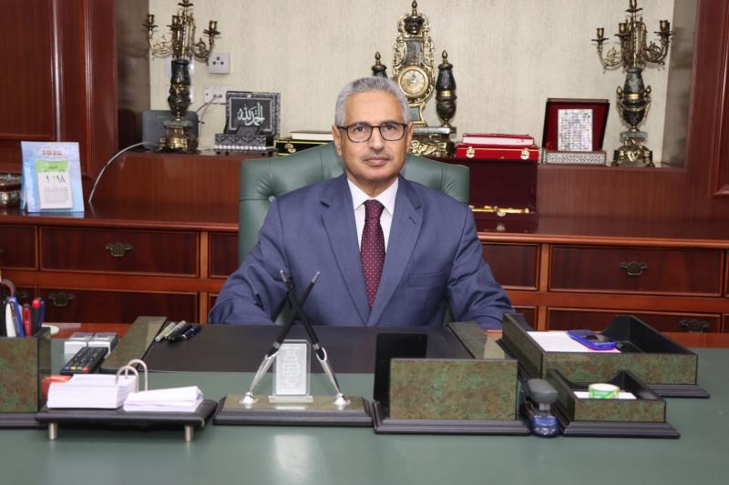 اللواء عبد الله عبد العزيز محافظ بني سويف 