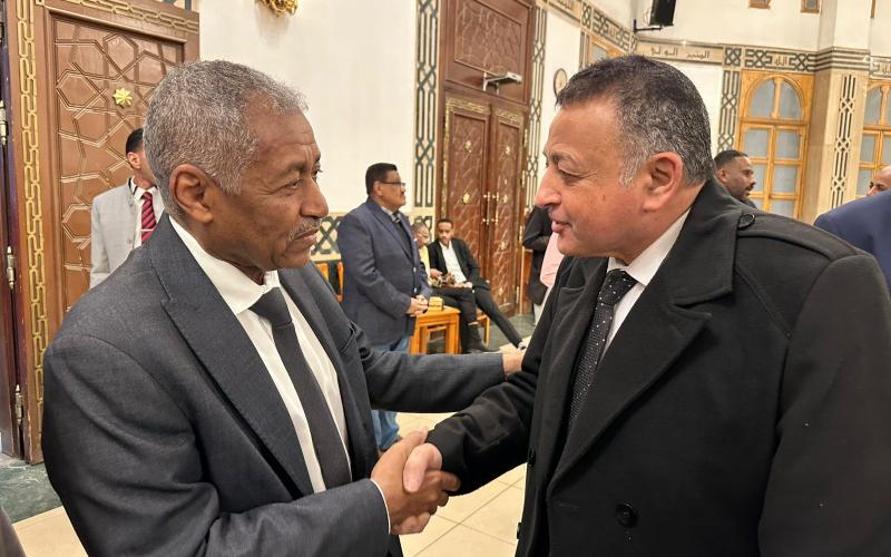 الحزب الاتحادي الديمقراطي يشارك في عزاء شقيق السفير السوداني بالقاهرة