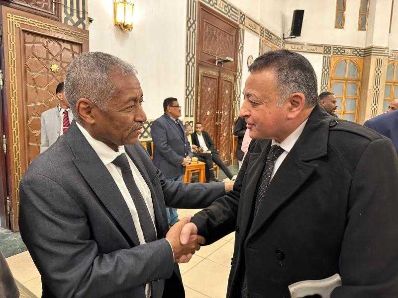 الحزب الاتحادي الديمقراطي يشارك في عزاء شقيق السفير السوداني بالقاهرة