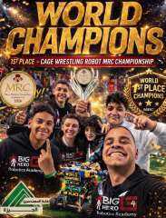 ”بيج هيرو” ينتزع صدارة العالم في البطولة الدولية للروبوت باليونان